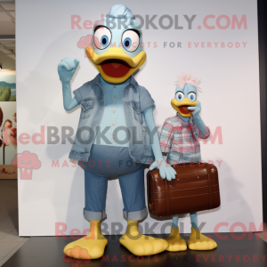 Maskot karakter af en...