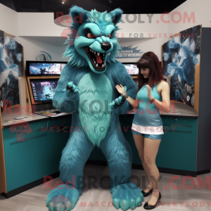 Mascot character of a...