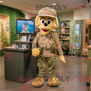 Personnage mascotte d un...