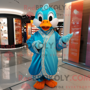 Mascot karakter van een...