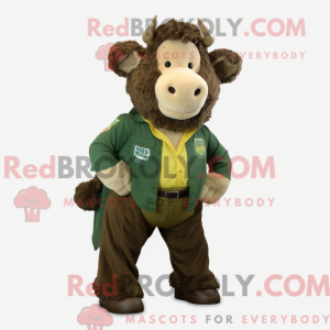 Mascot karakter van een...