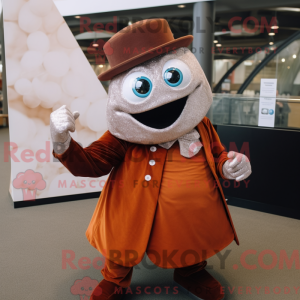 Mascot character of a Rust...
