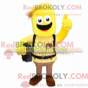 Mascot character of a Lemon...