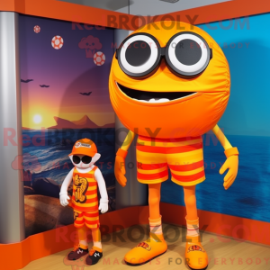Maskot karakter af en...