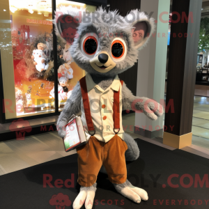 Mascottefiguur van een...