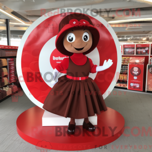 Mascot character of a Red...