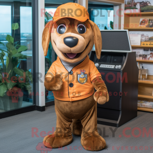 Mascottekarakter van een...