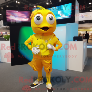 Personnage mascotte d un...