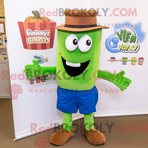 Mascottekarakter van een...