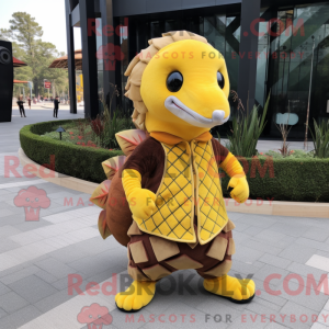 Mascottekarakter van een...
