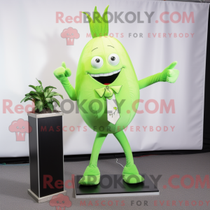 Mascot character of a Lime...