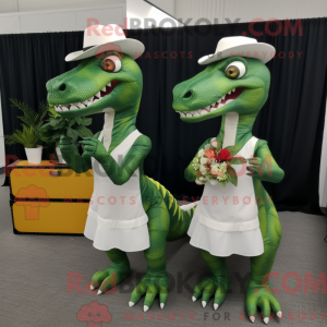 Mascot karakter van een...