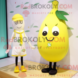 Mascottefiguur van een...