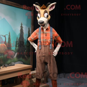 Mascot character of a...