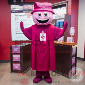 Mascottekarakter van een...