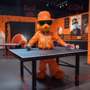 Mascottefiguur van een...