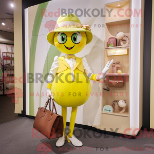 Mascottekarakter van een...