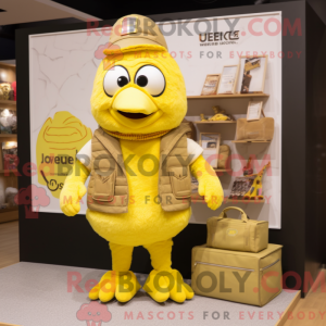 Personnage mascotte d une...