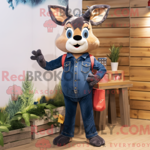 Mascottefiguur van een...