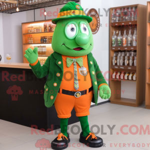Mascottefiguur van een...