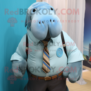 Cyan Walrus mascotte...