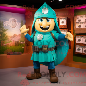 Mascot karakter van een...