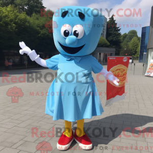 Mascot karakter van een...
