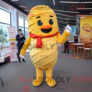 Mascottekarakter van een...