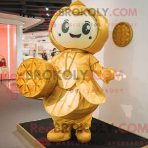 Mascot character of a Gold...