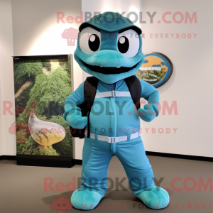 Mascot karakter van een...