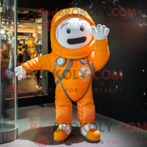 Mascottefiguur van een...