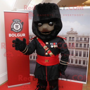 Mascottefiguur van een...