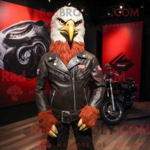 Mascot character of a Red...