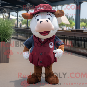 Mascot character of a...