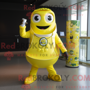 Mascot karakter van een...