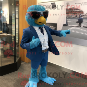 Mascota del águila azul de...