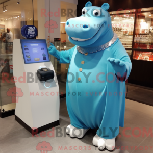 Mascot karakter van een...