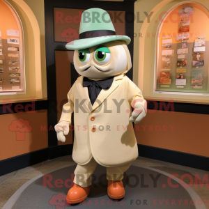 Mascot character of a Cream...
