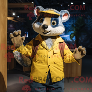 Personnage mascotte d un...
