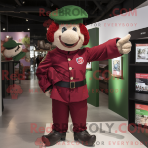 Mascottekarakter van een...