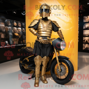Mascot character of a Gold...