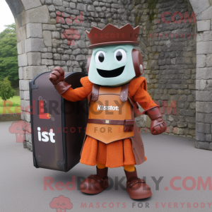 Mascottefiguur van een...