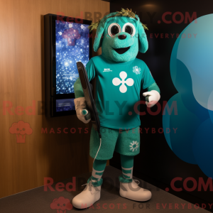 Máscara de Teal Bunch Of...