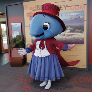 Mascot character of a...