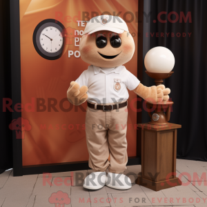 Mascottefiguur van een...