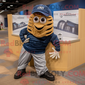 Mascottekarakter van een...