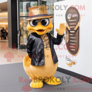 Mascot character of a Gold...