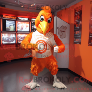 Maskot-karakter av en...