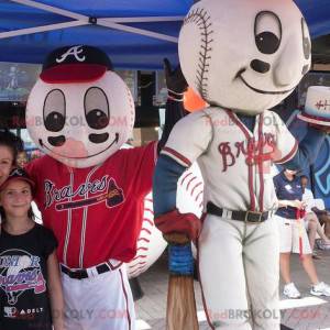 Mascottes de balle de baseball - Redbrokoly.com