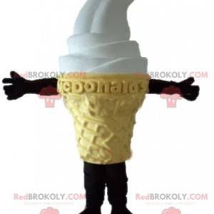 Mascote de cone gelado de Mc Donald - Redbrokoly.com